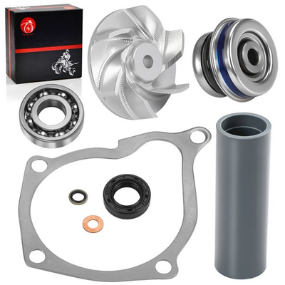 #ad #ad 1996 2013 For Polaris Sportsman 500 Water Pump Seal Rebuild Kit Impeller Driver $49.61