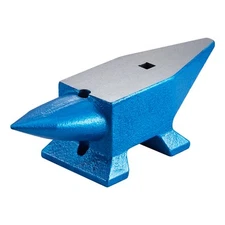 Steel Anvil Blacksmith 22LBS (10KG) Forged Steel W/ Round And Square Hole
