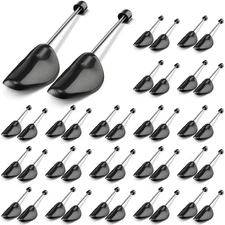 Sieral 20 Pairs Spring Shoe Tree Shoe Stretcher Plastic 33 Cm/ 13 Inches Shoe...