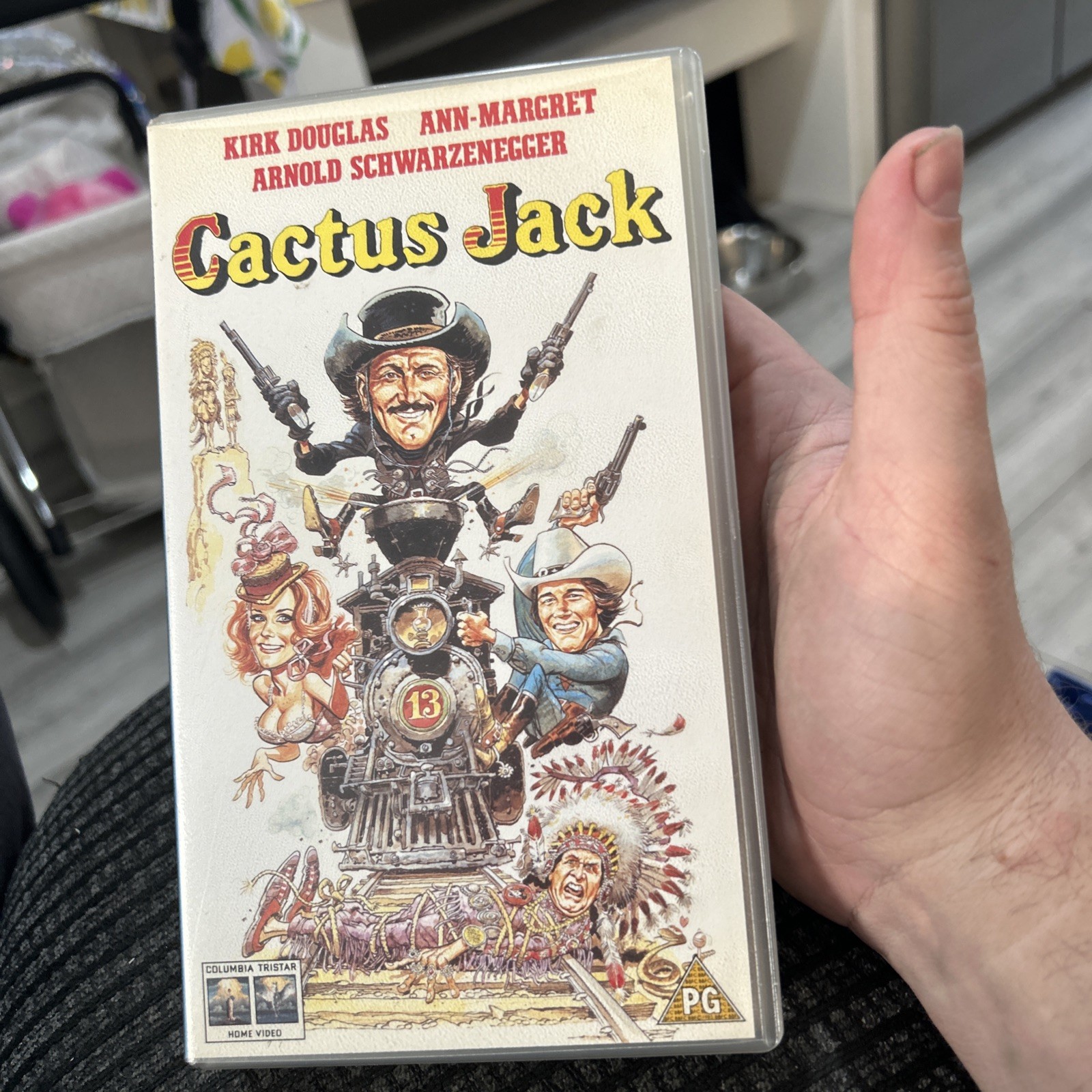 Cactus Jack - Kirk Douglas (1996, PG) PAL VHS Video Tape - Cinema Club