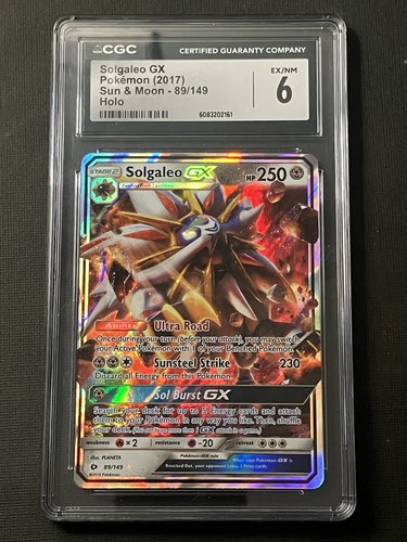 Solgaleo-GX graded CGC 6 for sale on eBay