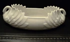 Haeger - White Double Handled Swans - 7125 - Bowl/Planter - American Made - 1986