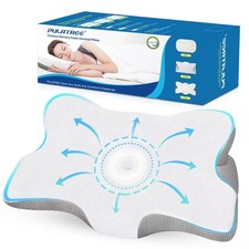 Cervical Pillow for Neck Pain Relief,Orthopedic Neck Support Pillow for Side