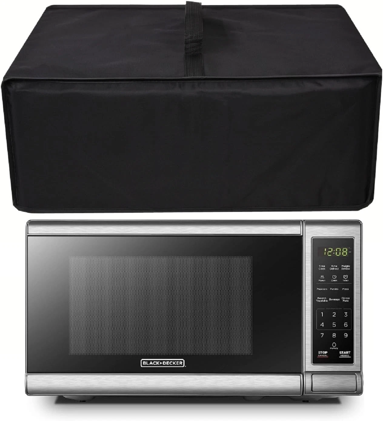 0.7 Cu.ft Microwave Ovens Dust Cover,600D Nylon Waterproof,Comaptible With BL...