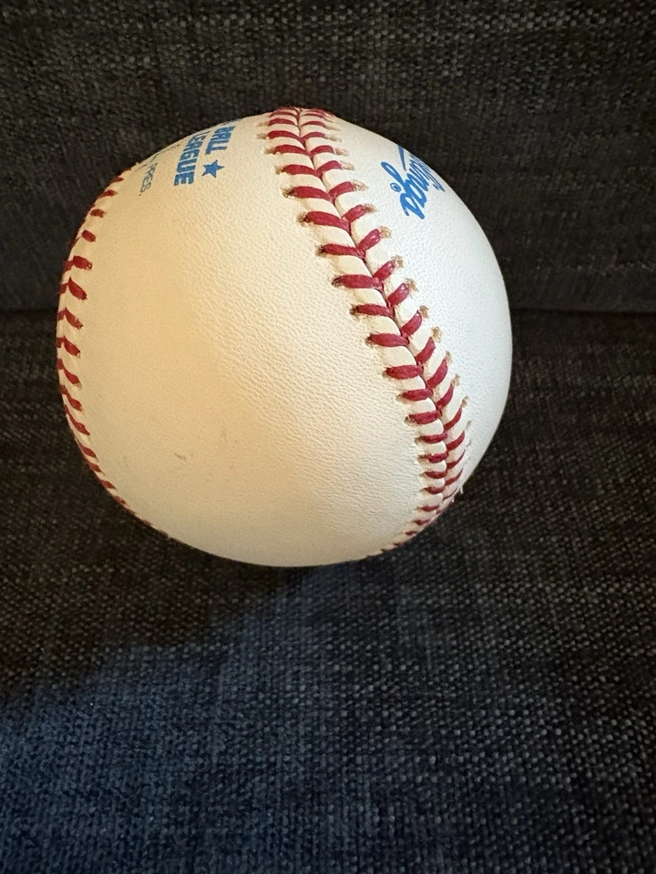 弗兰克·托马斯亲笔签名美国联盟棒球大伤 35 — 第 4/4 张图片