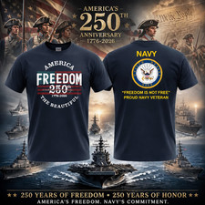 AMERICAS 250TH ANNIVERSARY*U.S NAVY FREEDOM 2...