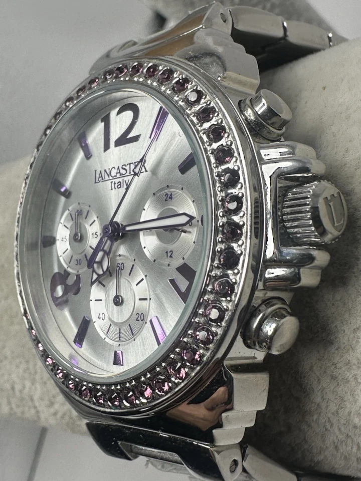 Lancaster Italia Reloj Almohada Fantasía Nueva Batería Damas Reloj 38MM 7.5" M40 Foto 2 de 4