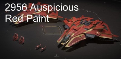 Star Citizen - 2956 Auspicious Red Paint