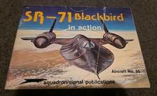 SR-71 Blackbird In Action. Squadron/signal Publications. Copyright 1982