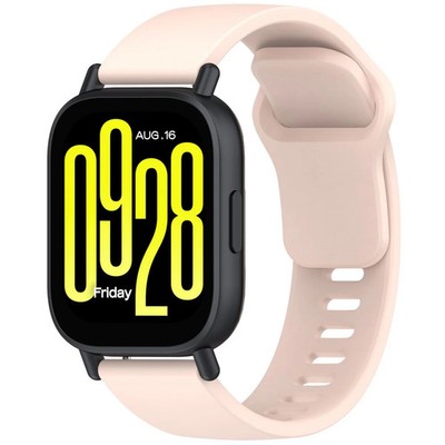 Armband für Smartwatch Bizon Strap Watch Silicone 22 mm Uhrarmbänd Uhrbänd Rosa