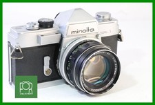 Minolta SR-1 MC ROKKOR-PF 55mm F1.7 Vintage SLR Camera Full Shutter Speed