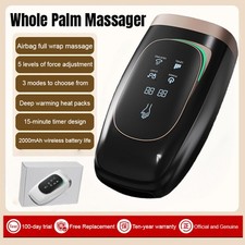 Hand Massager with Heat and Compression for Arthritis and Carpal Tunnel Relief