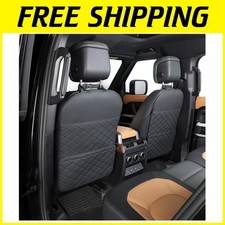 Vehicle Seat Back Protector with Pocket Organizer