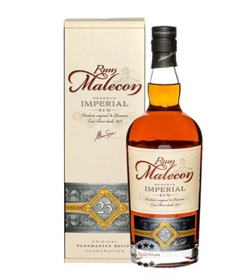 Rum Malecon Reserva Imperial 25 Jahre / 40 % Vol. / 0,7L Flasche in Schachtel