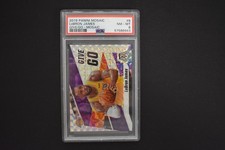 Lebron James 2019 Panini Mosaic Give And Go Mosaic #8 Lakers PSA 8 NM-MT