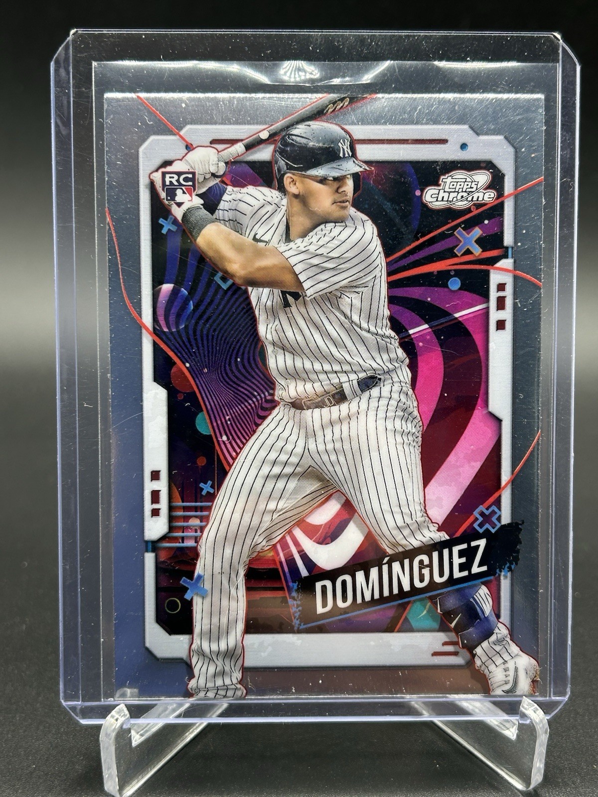 2024 Topps Cosmic Chrome - #89 Jasson Dominguez Rookie RC Yankees