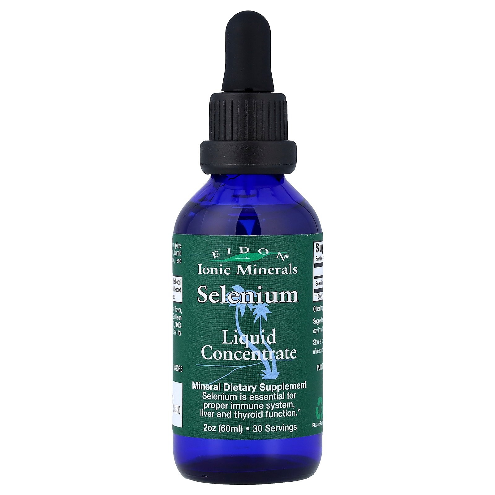Селен, жидкий концентрат, 2 унции (60 мл)