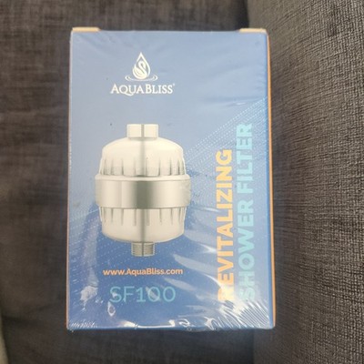 AquaBliss Revitalizing Shower Filter SF100 Chrome New, Sealed