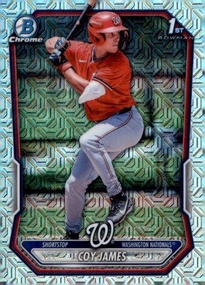2026 Bowman #BCP-33 Coy James Chrome Prospects Mojo Refractor