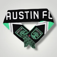 Austin FC MLS Ruffneck Scarf Major League Soccer Green Black