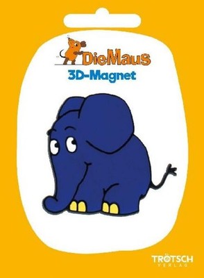 Trötsch Die Maus 3D-Magnet Elefant stehend 