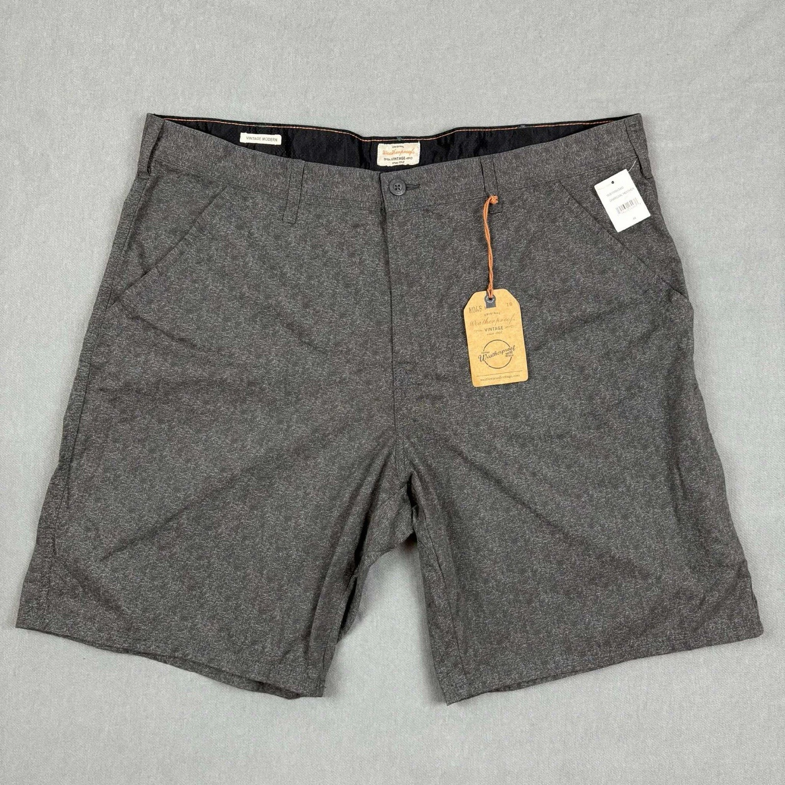 Weatherproof Mens Shorts Charcoal StretchGolf Fishing Outdoor Size W44