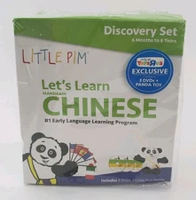 Little Pim Learn Mandarin CHINESE for Kids Home School Language 3DVDs NEW Sealed