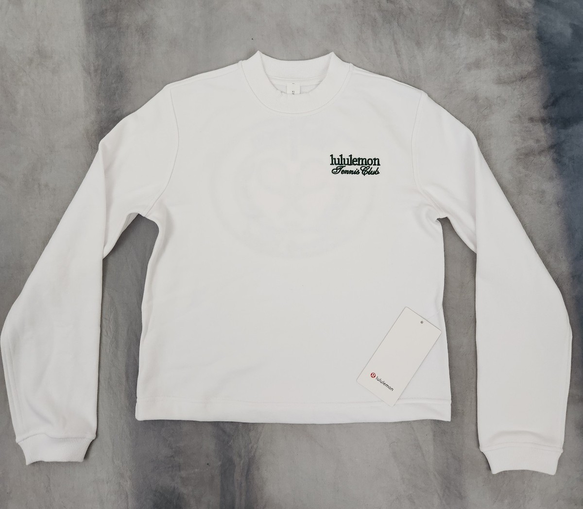 Lululemon Cotton French Terry Crewneck Tennis Club Pullover