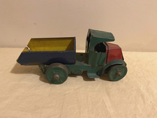 Antique Tin Toy Marx Dump Truck With Driver at-47