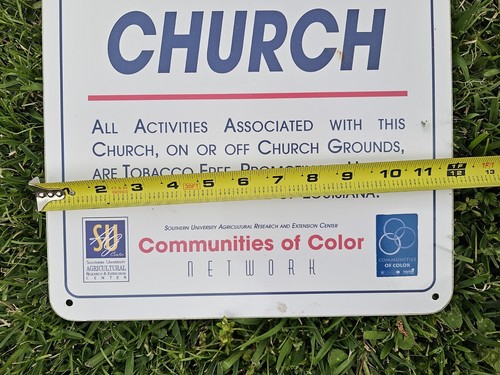 Louisiana Southern University Sign Street Baton Rouge Church Tobacco Agriculture - Picture 6 of 8