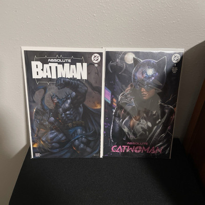 DC Comics Absolute Batman #19 + Absolute Catwoman #1 Batman Catwoman 2 Comics