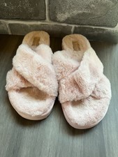 Woman's Slippers Koolaburra by UGG Fuzz-It Faux Fur Size 7