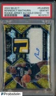 2022 Select Gold Disco Prizm Bennedict Mathurin RPA RC Patch AUTO /10 PSA 10
