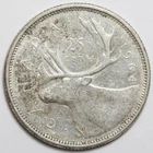 1964 25c Canada Silver Quarter - RAW - Elizabeth II - 25 Cents
