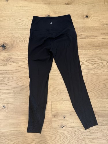Lululemon Anew Tight 25" Black Full-On Luxtreme Yoga Women’s Sz 6