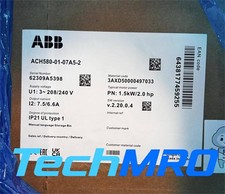 New ACH580-01-07A5-2 ABB Inverter FedEx or DH...