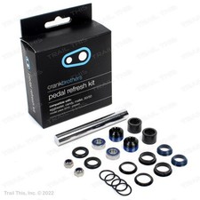 Crank Brothers Pedal Refresh Kit for 2010 - Current Line - eggbeater candy 50/50