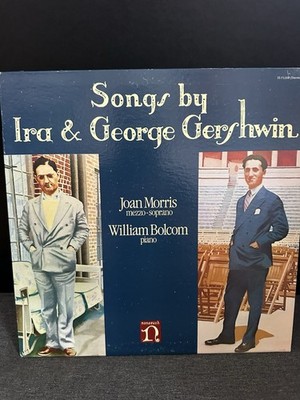 1978 Songs by Ira & George Gershwin LP Joan Morris William Bolcom Nonesuch H-71
