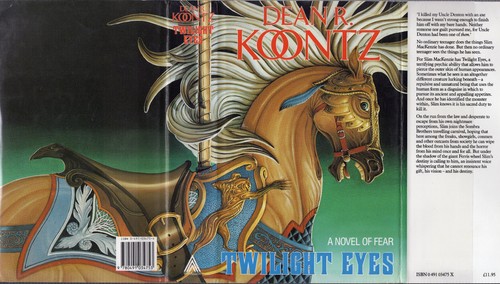 DEAN KOONTZ - TWILIGHT EYES - UK TRUE 1ST (FULL NOVEL) 1987 w/DJ NPC N-FINE