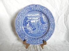 Spode Blue Room WOODMAN Georgian Series Plate 10.25"