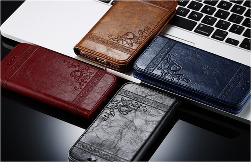 Hülle Handy für Samsung Galaxy  Kartenfach Klapphülle Magnetverschluss Tasche - Bild 13 von 14