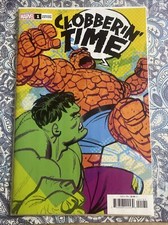 CLOBBERIN' TIME #1 GREG SMALLWOOD VARIANT COVER C hulk thing fantastic four 2023