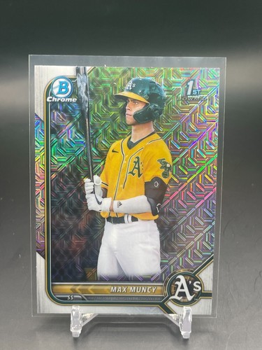 2022 Bowman Baseball Chrome Mega Mojo Base BCP, Color & Inserts *You Pick List* - Picture 41 of 97