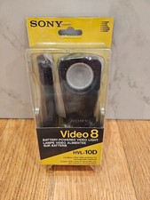 Sony Video 8 Video Light Lamp HVL-10D Battery Powered Video Light Sealed