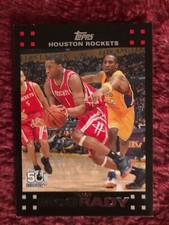 2007/8 Topps Tracy McGrady Houston Rockets with Kobe Bryant Los Angeles Lakers