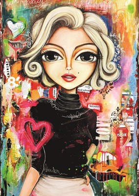 Magnolia Jigsaw Puzzle 1000 Piece '' Marilyn '' Romi Lerda