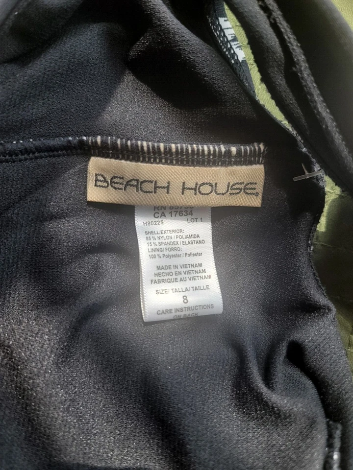 Beach House 女式泳衣方领 Maillot One Piece 尺码 8 — 第 4/4 张图片