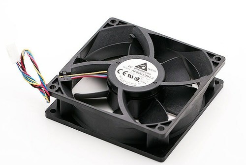 Delta AFB0912SH-A Ventola di raffreddamento assiale server PWM a 4 fili 12V 1.00A 92x92x25mm - Foto 4 di 4