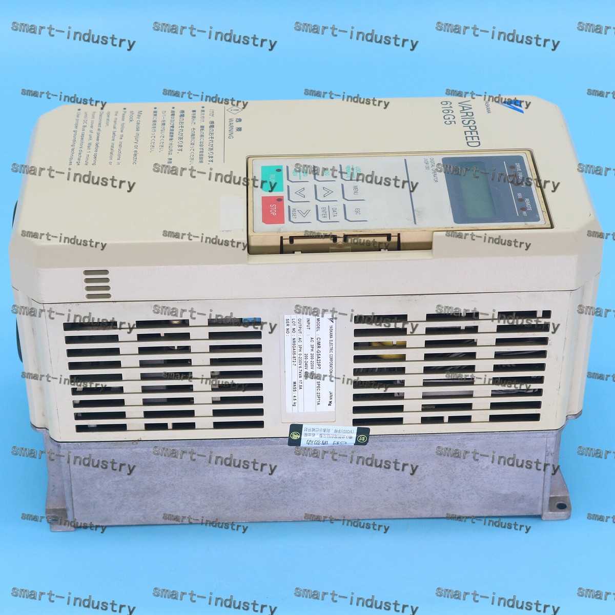 1 piece used yaskawa 616G5 CIMR-G5A23P7 220V 3.7kw Free ship 1 piece used yaskawa 616G5 CIMR-G5A23P7 220V 3.7kw Free ship