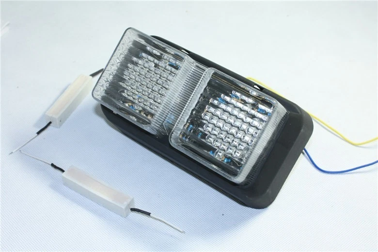 Luz trasera LED transparente señal de giro de freno para Honda RC51 RVT1000R/VTR-SP1/VTR-SP2 Foto 4 de 4